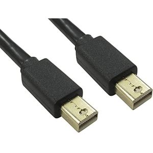 RS PRO DisplayPort-kabel A stekker DP (DisplayPort) Mini B-stekker DP (DisplayPort) Mini - stekker, 1m 1080p max. PVC