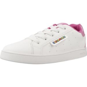 Geox J Eclyper Girl A, meisjespantoffels, Wit, 37 EU