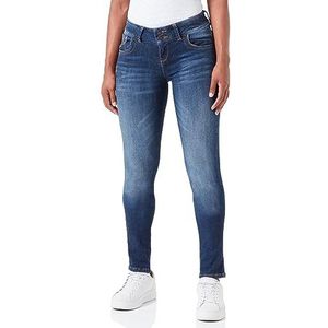 LTB Jeans - Dames - Molly - MID Waist - Slim Fit Jeans - Broek, Morava Undamaged Wash 54574, 30W / 32L