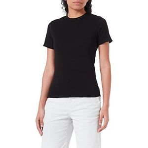 Petit Bateau Dames T-shirts A070I, zwart, zwart, S