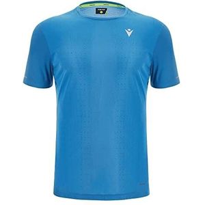 Macron Run Prime Scd Clifton T-Shirt Print Paris Blue SS Man T-shirt heren