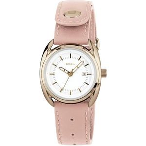 BREIL - Horloges BEAUBOURG voor dames, roze-wit, Een Maat, Armband