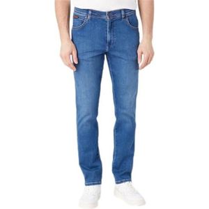 Wrangler Texas Slim Jeans voor heren, Pisces, 34W / 30L
