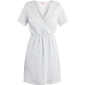 myMo Damesjurk met bloemenprint, lichtblauw, XS