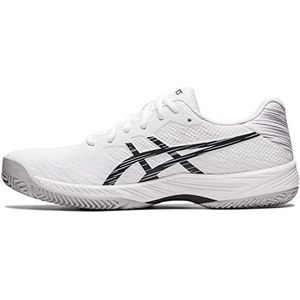 ASICS Gel-Game 9 Padel Sneakers voor heren, Zwart wit., 46 EU