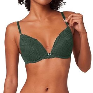 Triumph - Aura Spotlight T - Dames - Push-Up BH - smalle bandjes - met beugel, Green Kiss, 75B