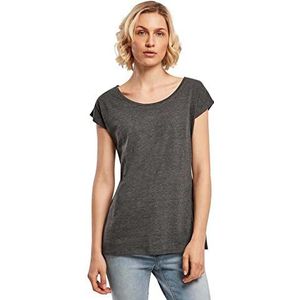 Build Your Brand - T-shirt - Antraciet - Brede Hals