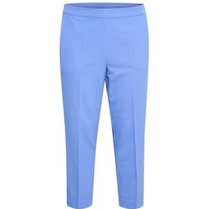 Kaffe Curve Plus-size damesbroek, korte lengte, elastische taillezakken, damesbroek, Ultramarijn, 42 (L)