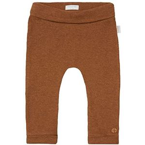 Noppies Unisex Baby U Pants Comfort Rib Naura broek, Chipmunk Melange, 68 cm