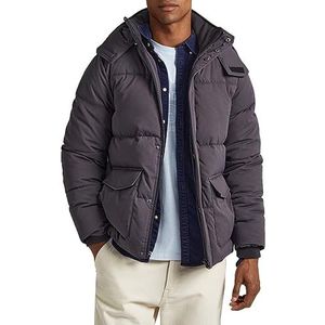 Pepe Jeans Biel Puffer Jas voor heren, Zwart, S