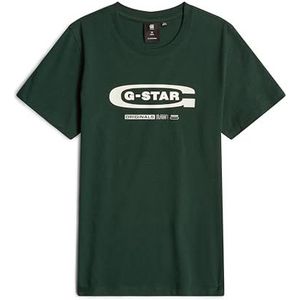 G-STAR Jongens Kids Graphic T-shirt, groen (Laub D24994-01-4287), 16 Jaar