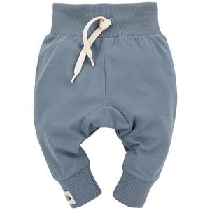 Pinokio Unisex Kids Baby Leggins Fun Time, 95% katoen, 5% elastaan, Blue Gr. 56-86 Casual Pants, 62, blauw, 62 cm
