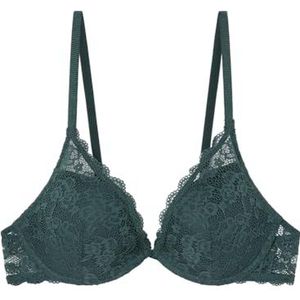 Women'Secret Gevoerde houderbeha, groen grijs, 100B, Groen, 100B