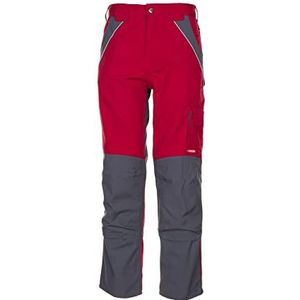 Planam 2517027 Maat 27""Plaline"" Broek - Rood/Slate