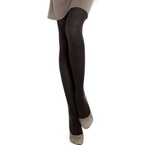 SiSi Panty met wol, zwart, maat 4, Zwart, L