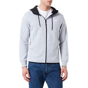 JACK & JONES Jcoair Sweat Zip Hood Sn Jas met capuchon heren,lichtgrijs gem.,S