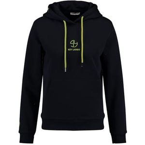 Key Largo - Basic - Hoodie - Navy - Klassieke Capuchontrui met Trekkoord