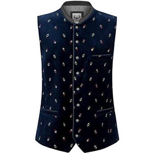 Stockerpoint Vittorio klederdrachtvest voor heren, blauw, 54