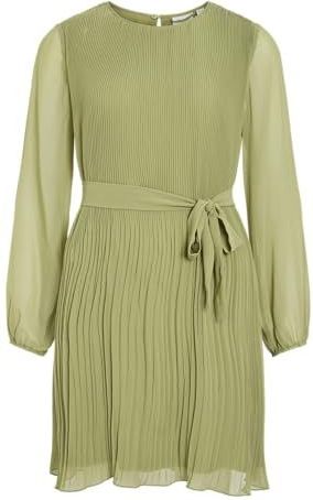 Vidaliana O-Neck L/S Dress/R, sage, 36