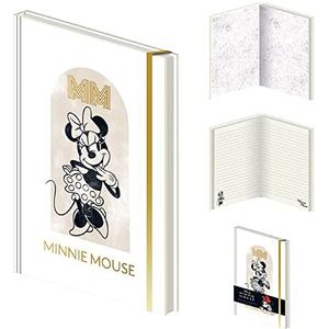 Minnie Mouse A5 Journal Notebook (Blogger Design) Disney A5 Notitieboek. A5 schrijfblok Minnie Mouse boek met 80 gelinieerde pagina's. Disney-geschenken. Disney schrijfboek - officiële merchandise