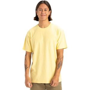 Quiksilver Slub Roundneck T-shirt voor heren, Popcorn, L