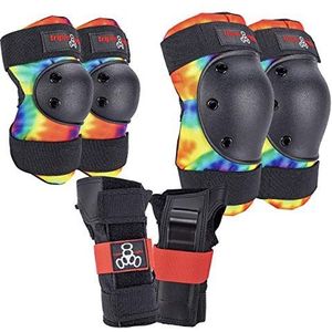 Triple 8 Saver Series 3-Pack Pad Set - Tie Dye