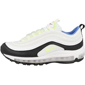 Nike Air Max 97 Gs Sneakers voor kinderen, uniseks, White Light Lemon Twist Summit Wit Zwart, 38.5 EU