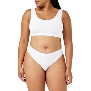 FM London Dames Comfort BH en Broek Set, Kleur: wit, 36 NL