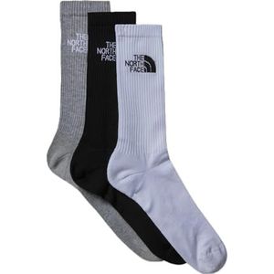 The North Face - Multi Sport Cush Crew Sock 3P - Sportsokken - Zwart