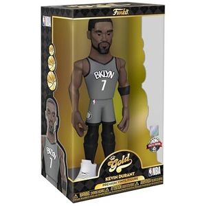 Funko 64542 Gold 12"" NBA: Nets-Kevin Durant (CE'21) - W/CHASE!! 1 in 6 chance of receiving the special addition RARE chase version