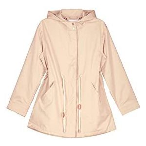 Springfield Afneembare katoenen parka voor dames, Beige/Camel, XL