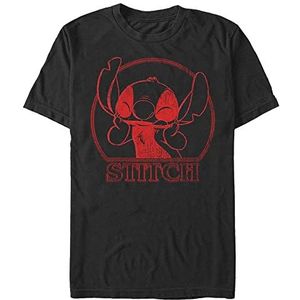 Disney Lilo & Stitch - Stranger Stitch Unisex Crew neck T-Shirt Black 2XL