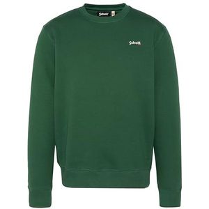 Schott NYC Uniseks sweatshirt, Groen, S