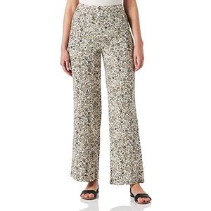 Part Two Pannapw Pa Pants Easy Fit dames, Vetiver Painted Flower, 34
