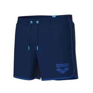 ARENA Heren Big Logo Borders Beach Short Strandshorts Heren, marineblauw, M