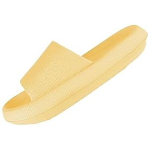 OOG damesslippers, huisschoenen, badschoenen, lemon, 40/41 EU