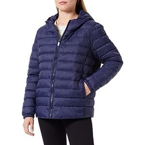 ONLY Carmakoma Dames Cartahoe Quilted Hood Jacket OTW Jacket, Maritieme blauw., M