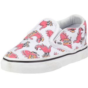 Vans T CLASSIC Slip-on VEXZ0YR, uniseks sneakers voor kinderen, Wit Vanosaur Truwh, 22.5 EU