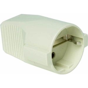 Electraline 71049 Schuko stopcontact, 16 A 230 V, wit