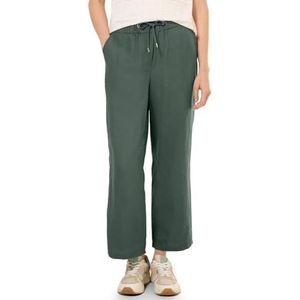 Cecil Dames Wide Legs broek van linnenmix in Groen, Gr: XXL