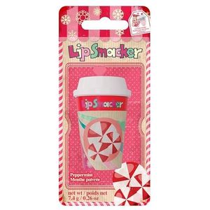 Lip Smacker Holiday Frappe Cup Lip Balm, Cute Lip Balm for Kids, Holiday-Themed, Moisturizing and Easy-to-Apply, Infused with Castor Seed Oil, Peppermint
