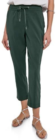 Street One Dames Loose Fit broek met zakken in Groen, in size: 32