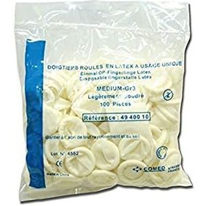 Comed Latex Vinger Kinderbedjes, Medium (Pack van 1000)