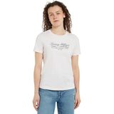 Tommy Hilfiger - Reg Script Graphic - T-shirt - Katoen - Korte Mouwen