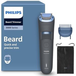Philips - Baardtrimmer 3000-serie - 100% Waterdicht - Model BT3619/15 - 20 Vergrendelbare Lengtestanden