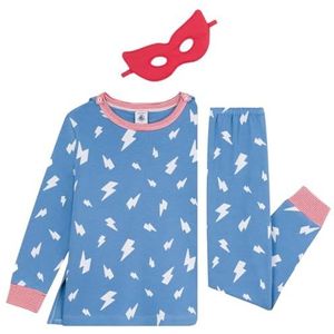 Petit Bateau Pyjama voor jongens, blauw/multico, 8 Jaren