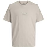 Jack & Jones - JJESOHO - T-shirt - Taupe/Zwart