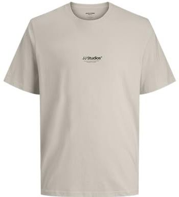 Jack & Jones - JJESOHO - T-shirt - Taupe/Zwart