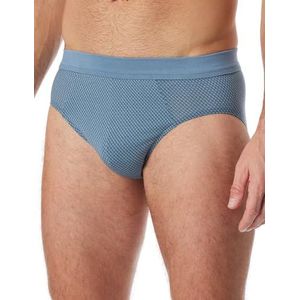 Schiesser Heren minislip-comfort fit slip, blauwgrijs_181118, S