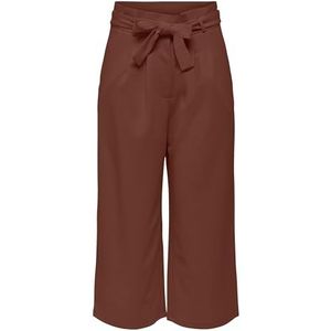 JDY TANJA Culotte Pant JRS NOOS, Cherry Mahogany, XS